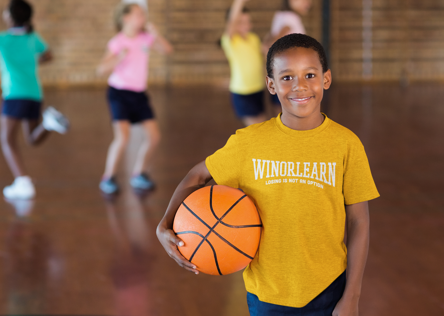 Losing Is Not An Option Tee - Yellow