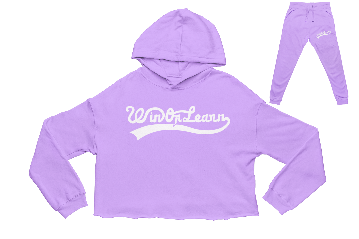 Crop Top Home Team Set - Lilac