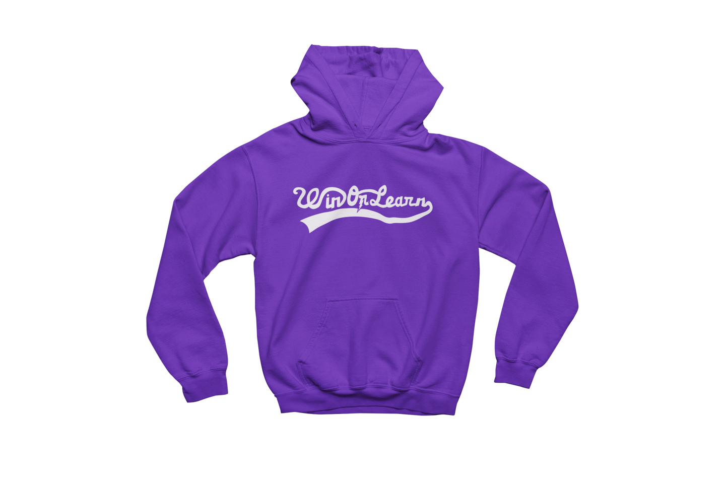 Win Or Learn Signature Hoodie - Purple