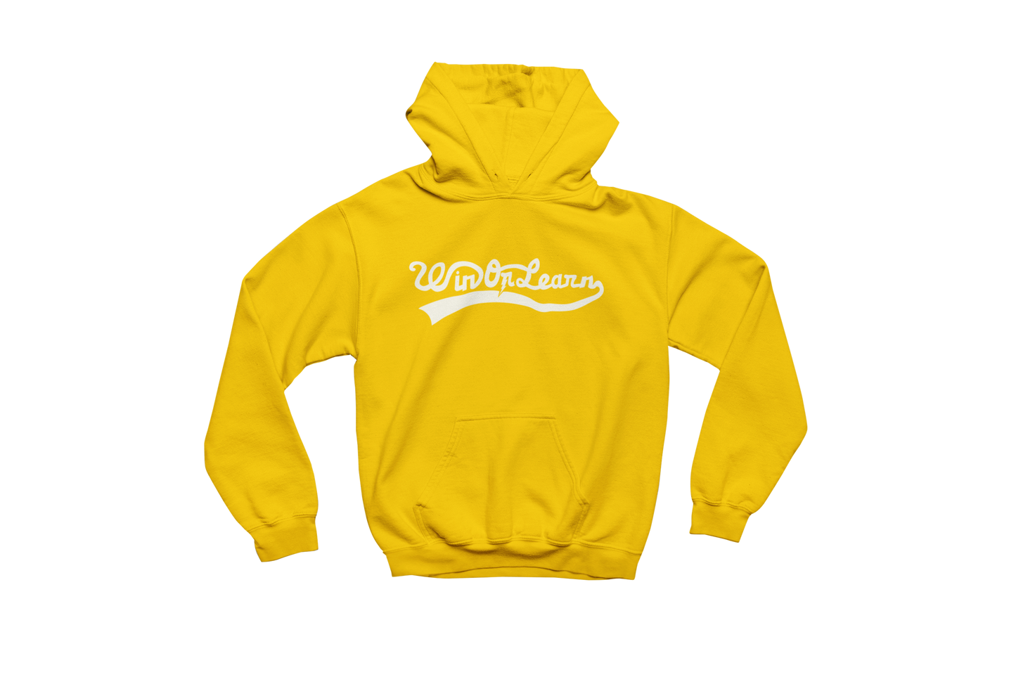 Win Or Learn Signature Hoodie - Yellow