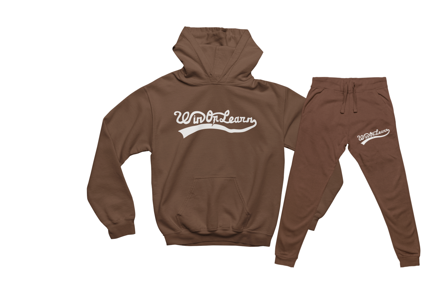 Home Team Hoodie Set - Brown