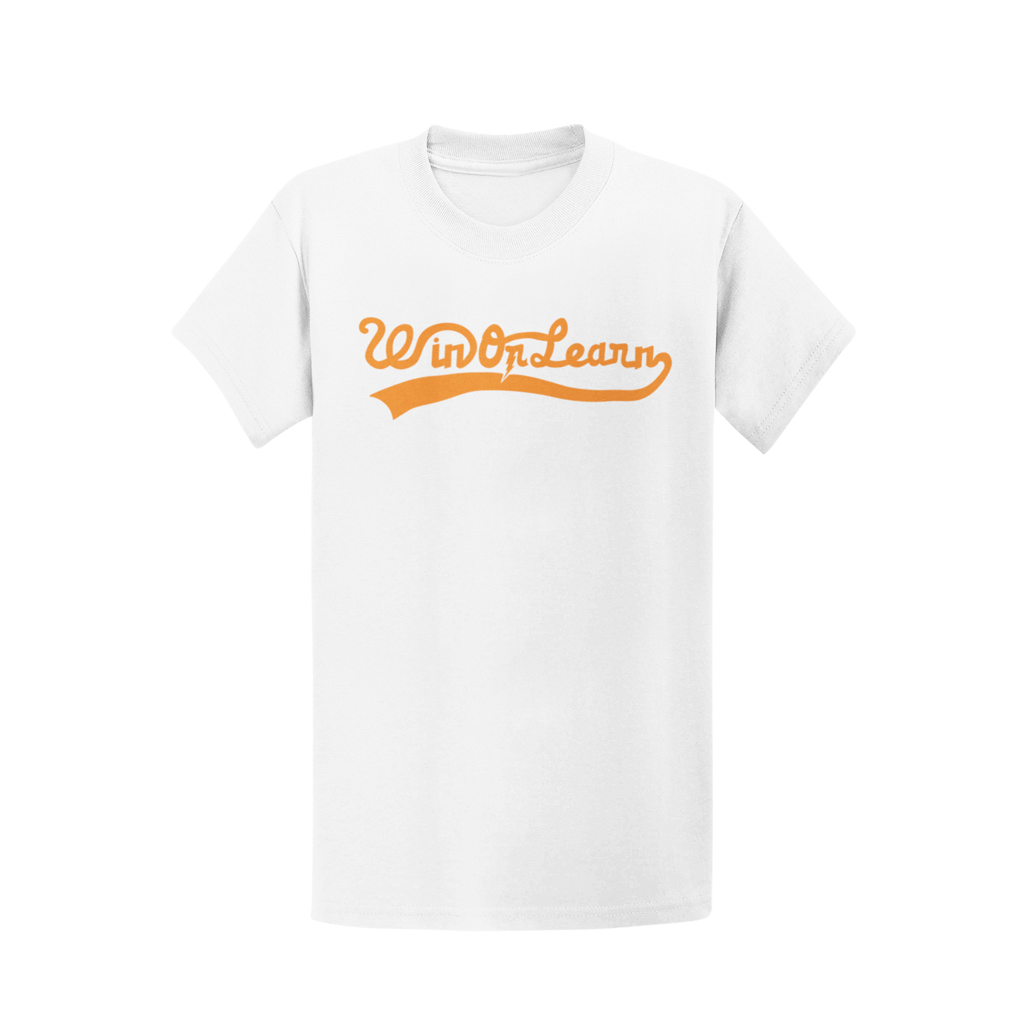 Short sleeve Swoosh logo tee (orange)
