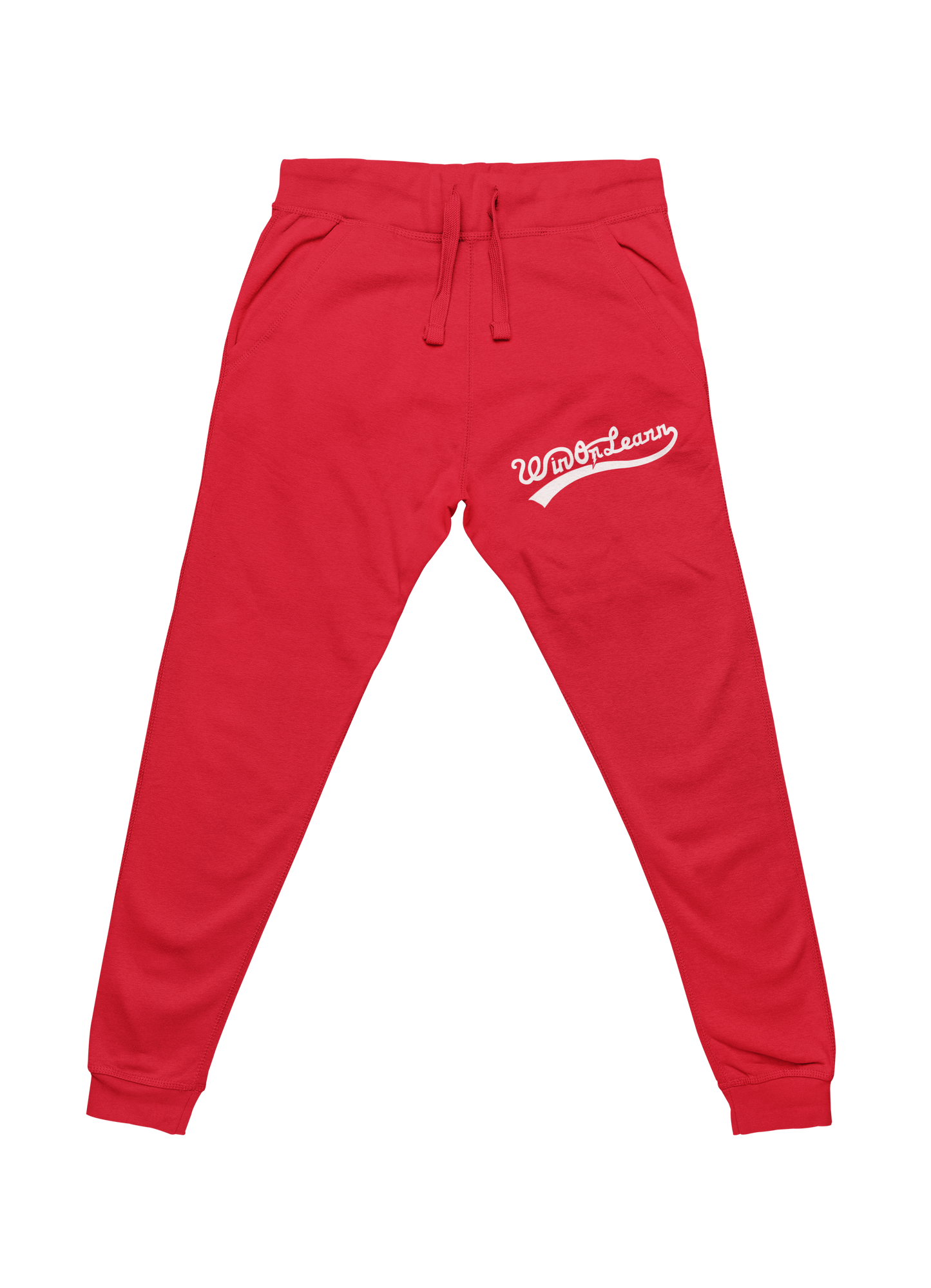 Win Or Learn Signature Sweatpants - Red