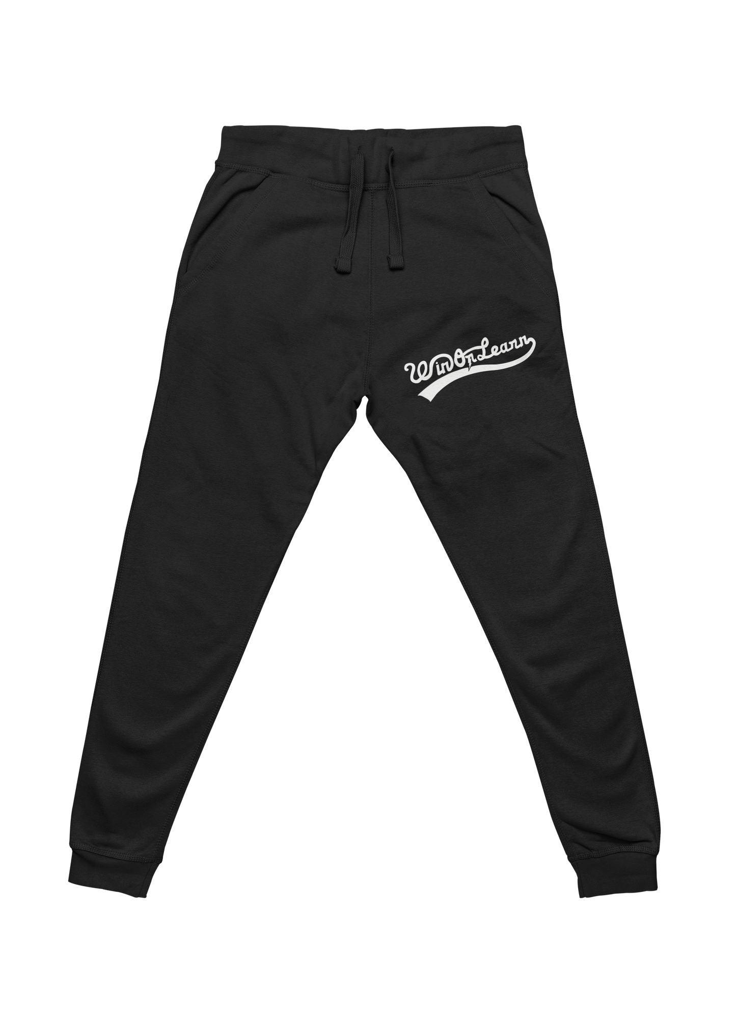 Win Or Learn Signature Sweatpants - Black