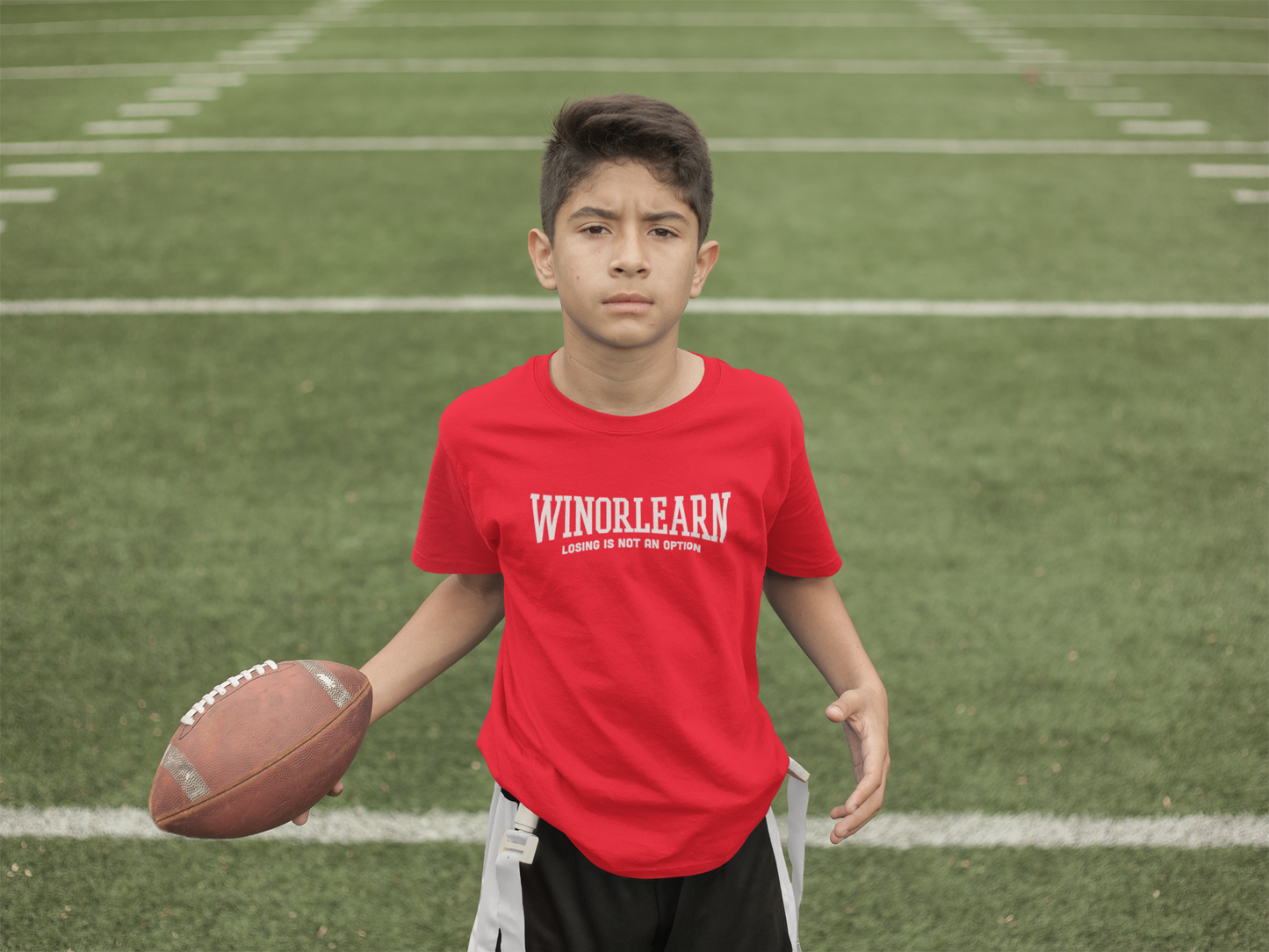 Losing Is Not An Option Tee - Red