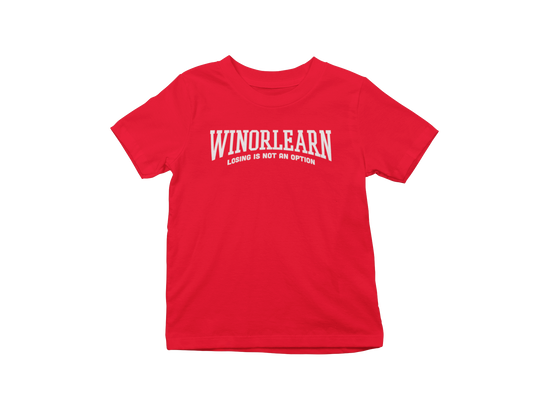 Losing Is Not An Option Tee - Red