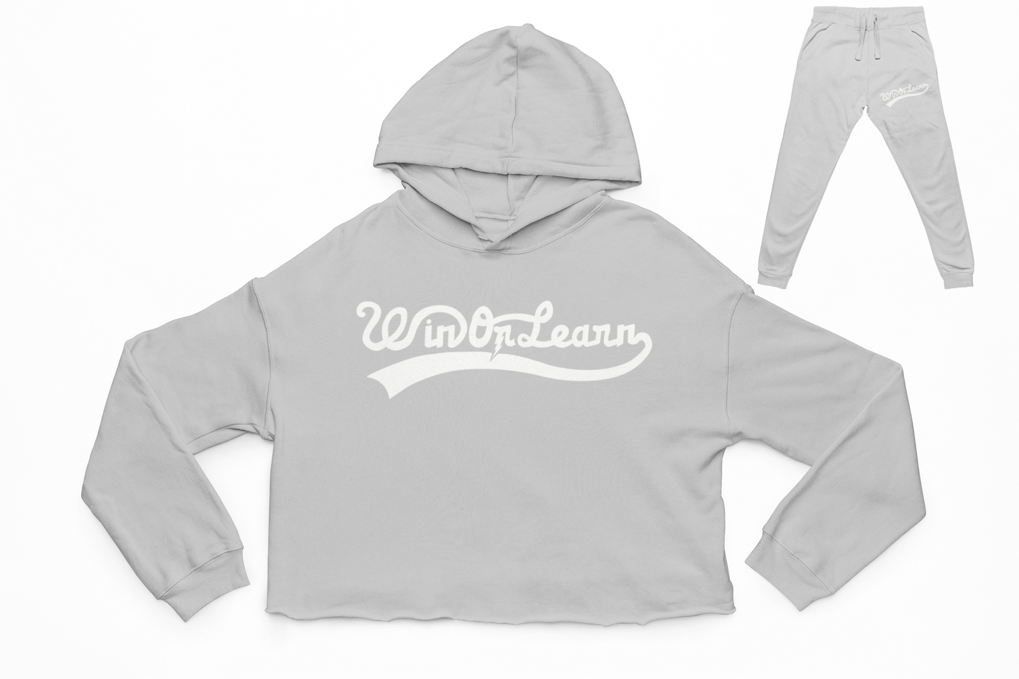 Crop Top Home Team Set - Gray