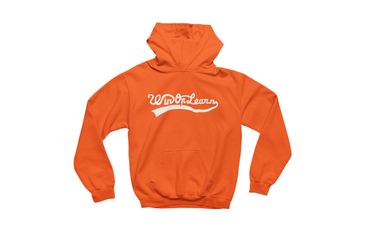 Win Or Learn Signature Hoodie - Orange