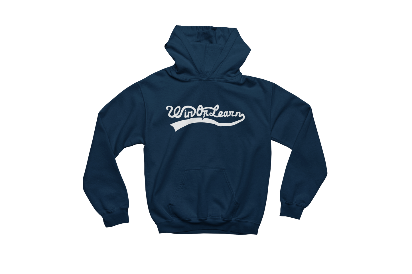 Win Or Learn Signature Hoodie - Navy