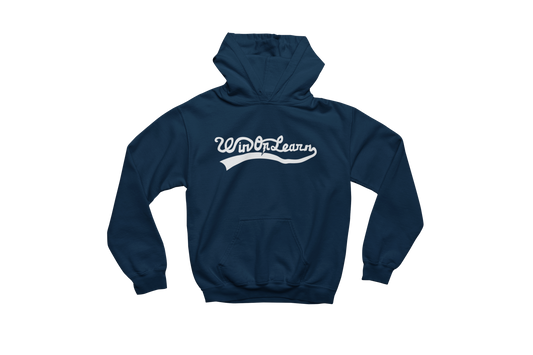 Win Or Learn Signature Hoodie - Navy