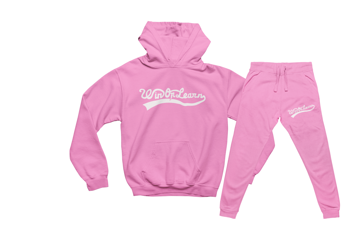 Home Team Hoodie Set - Light Pink