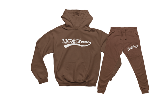 Home Team Hoodie Set - Brown