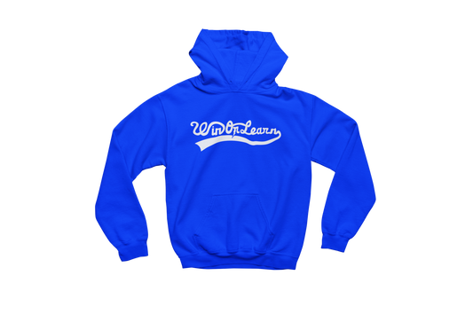 Win Or Learn Signature Hoodie - Royal Blue