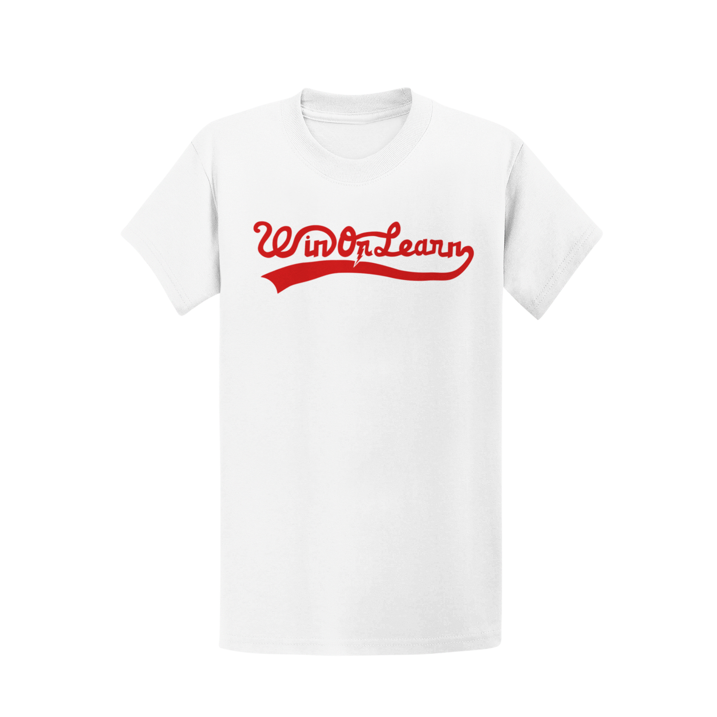 Short sleeve Swoosh logo tee (red)