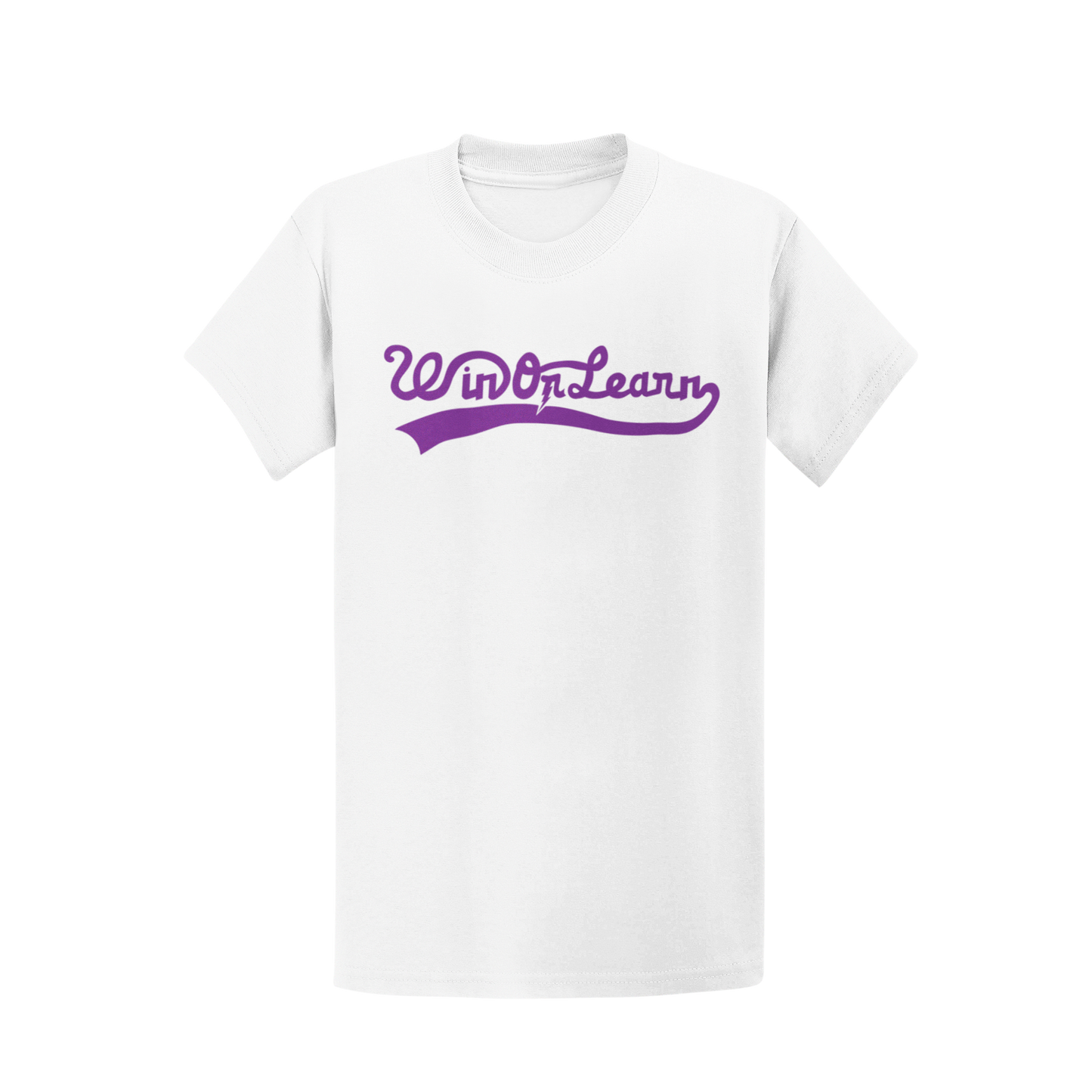 Short sleeve Swoosh logo tee (purple)