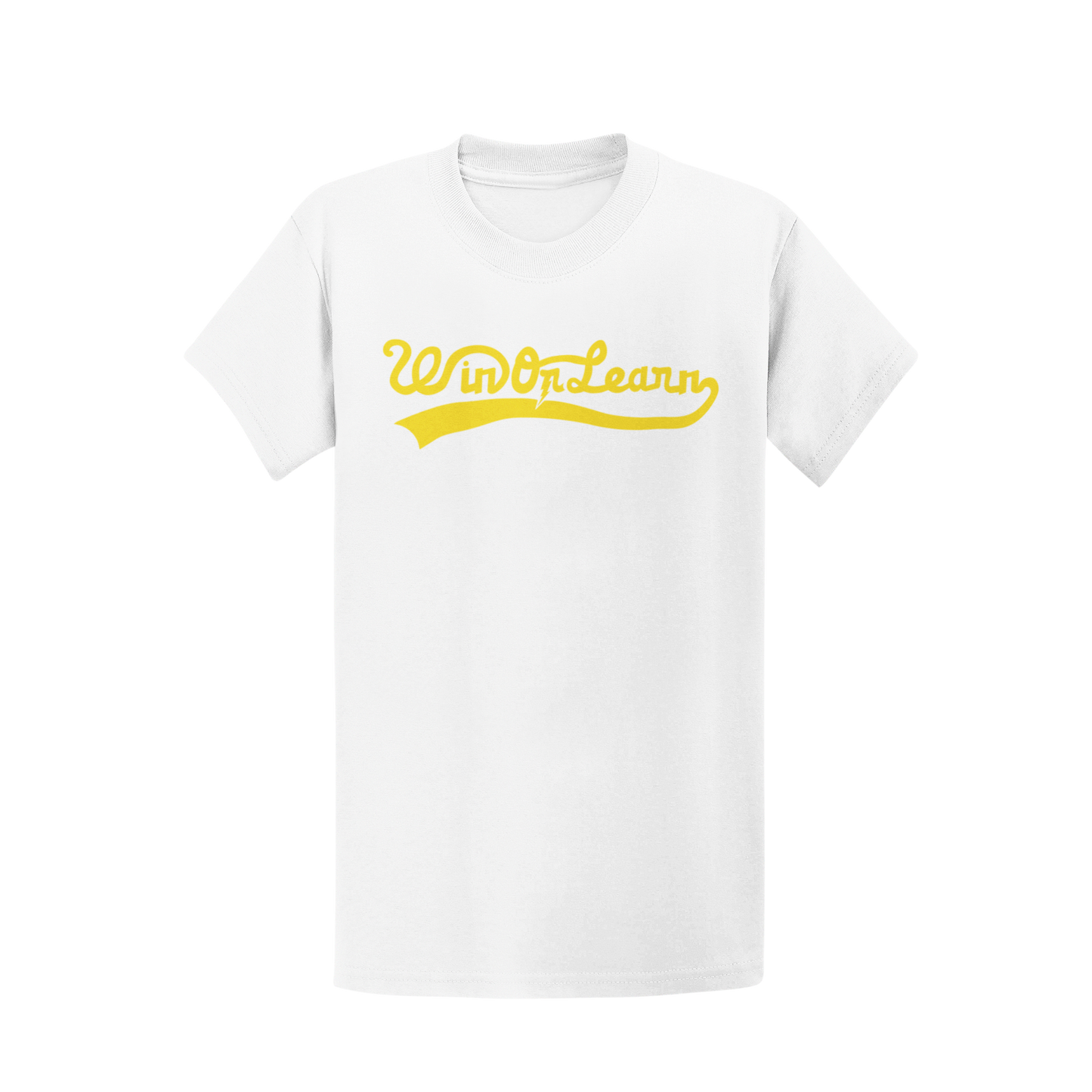 Short sleeve Swoosh logo tee (yellow)