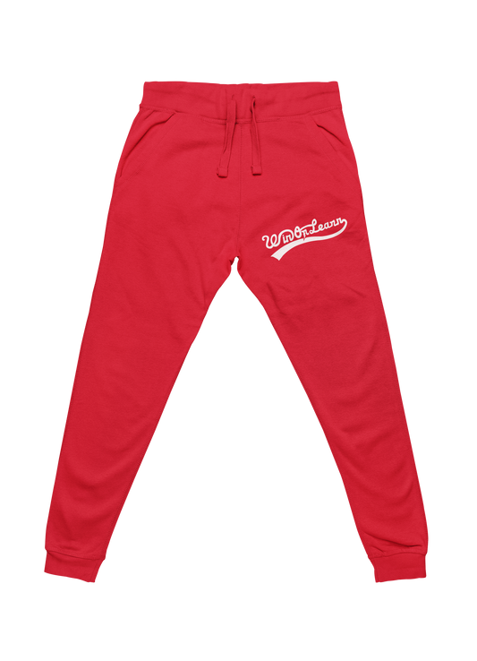 Win Or Learn Signature Sweatpants - Red