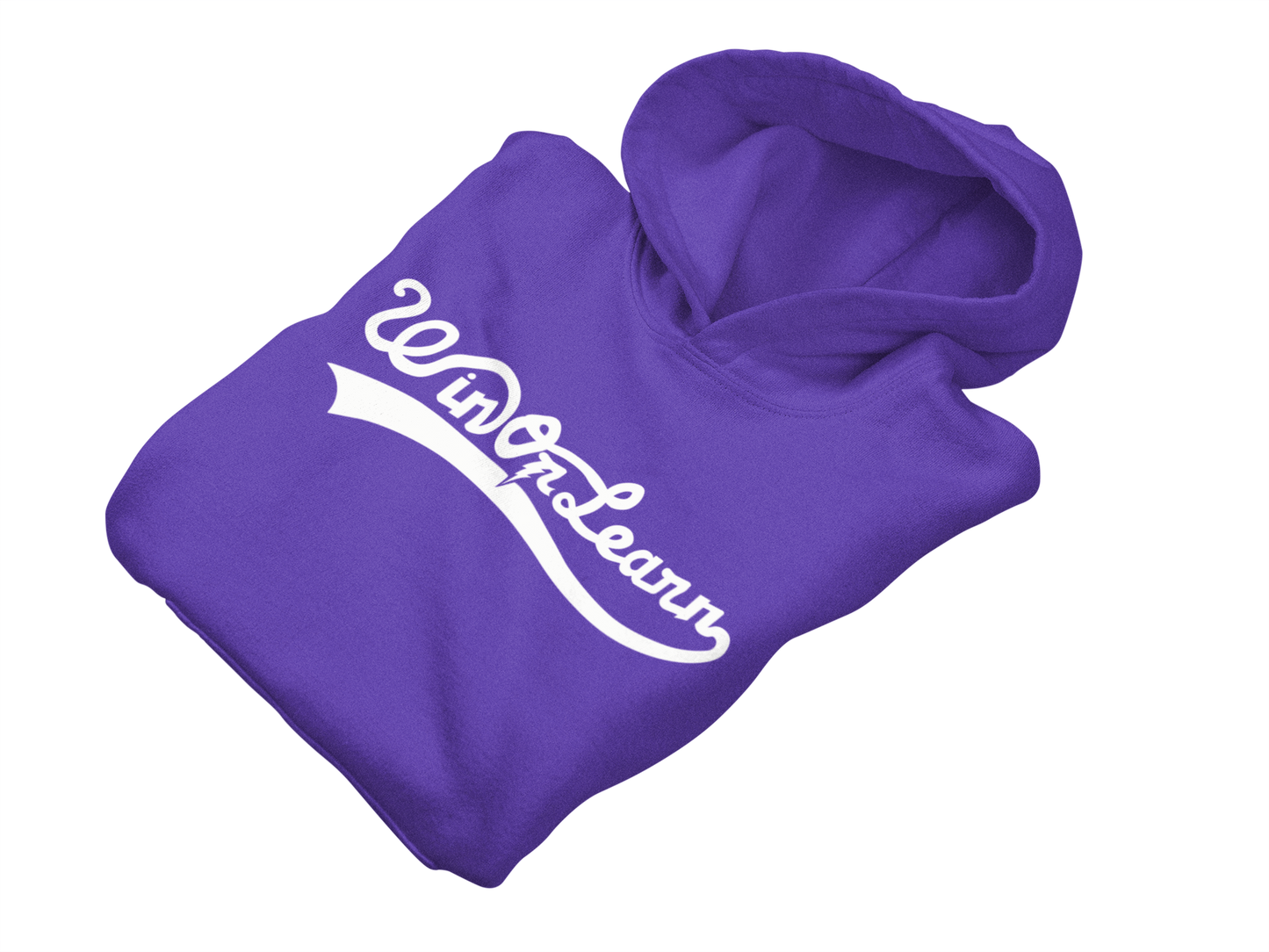 Win Or Learn Signature Hoodie - Purple