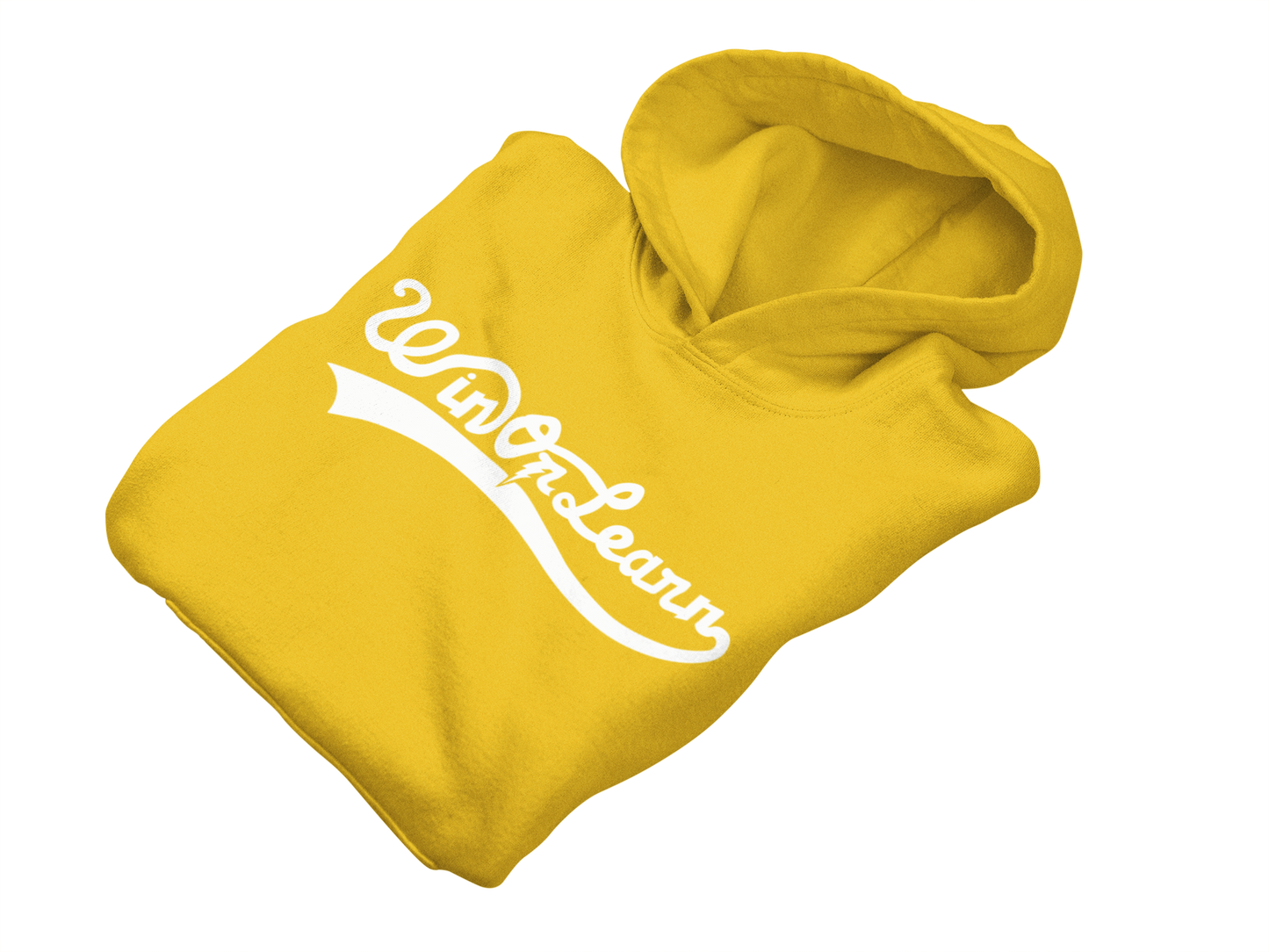 Win Or Learn Signature Hoodie - Yellow