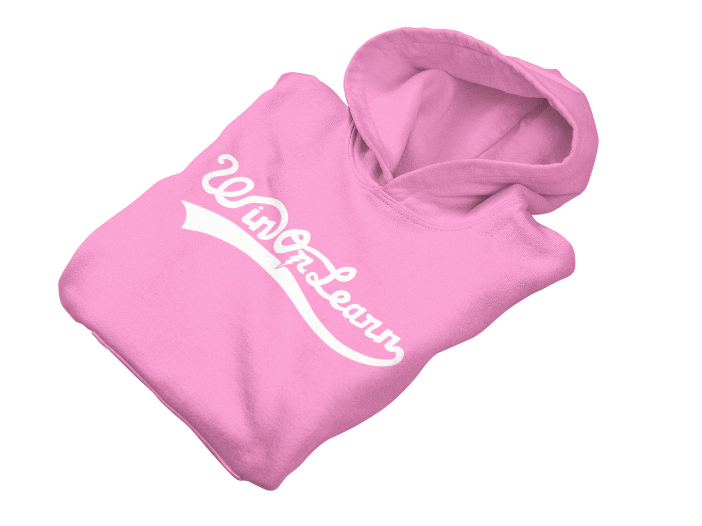Win Or Learn Signature Hoodie - Pink