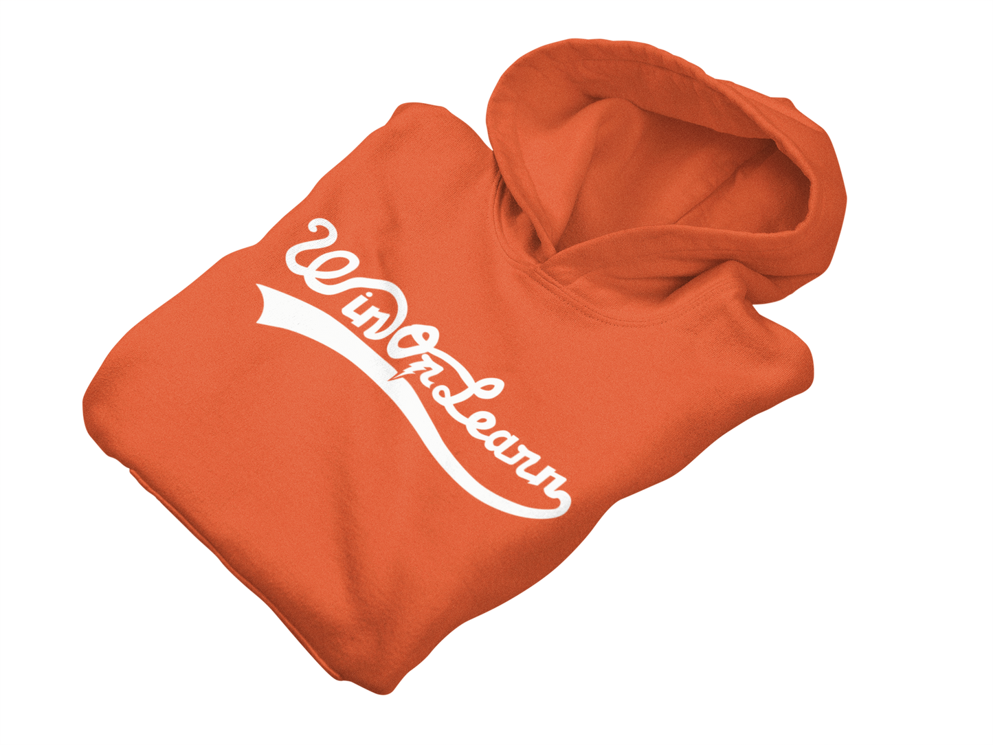 Win Or Learn Signature Hoodie - Orange