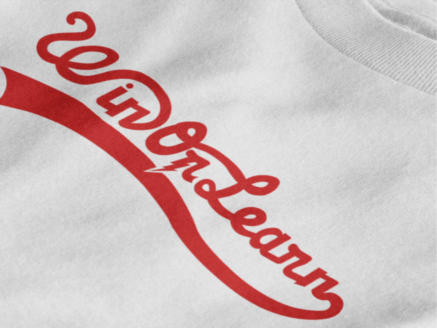 Short sleeve Swoosh logo tee (red)