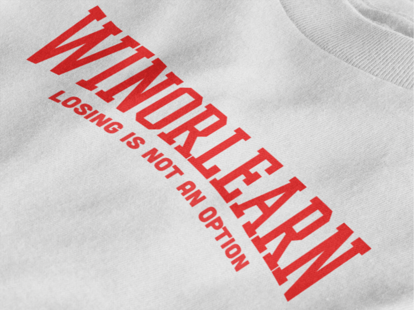 Short sleeve logo tee - (red)