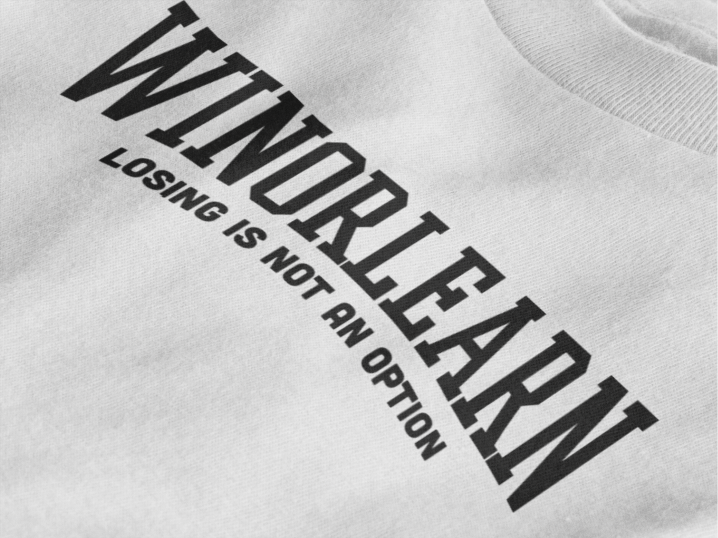 Short sleeve logo tee (black)