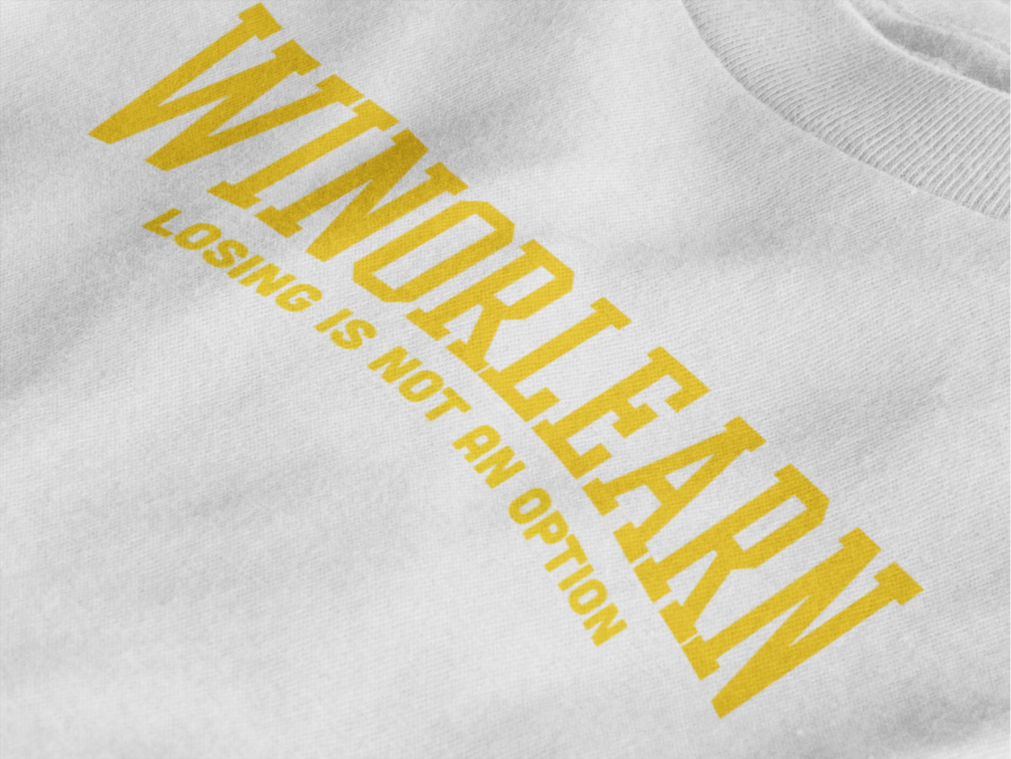 Short sleeve logo tee (gold)